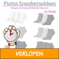 Puma sneakersokken 12-pack