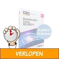 Voucher 2 jaar Bitdefender Total Security 2023