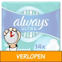 16 x Always maandverband Ultra Normal Plus