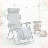 2-Pack Comfortabele Tuinstoelen