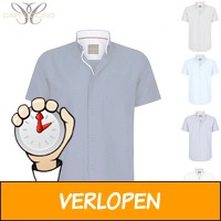 Short Sleeve Overhemden van Cappuccino