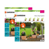 2 x Gardena Micro Drip startset