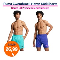 Dagaanbieding Puma Zwembroek Heren Mid S..