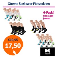 Dagaanbieding Xtreme Sockswear Fietssokk..