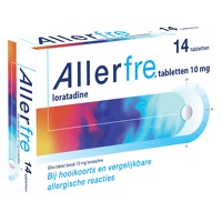 14 x Allerfre tabletten 10 mg