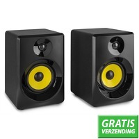 Vonyx SMN30B actieve studio monitor speakers 60W - zwar..