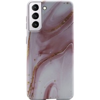 BlueBuilt Pink Marble Samsung S21 back c..