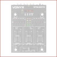 Vonyx STM2270 DJ Mixer met Bluetooth, MP..