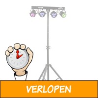 MAX PartyBar1 met 2x RGBW LED spot en 2x Jellymoon incl..