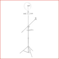 Vonyx RL25 ringlamp met statief 186cm - ..