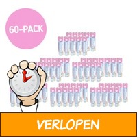 60-PACK Batterijen | AA & AAA