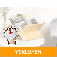 HI Boekenstandaard Bamboe - Boekensteun - 31 x 27 x 25 ..