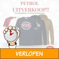 Petrol Industries magazijn uitverkoop