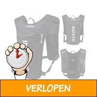 FEDEC Hardloop rugzak - Hardloopvest - zwart