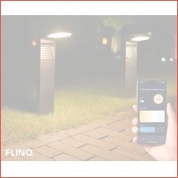 2 x FlinQ slimme solar buitenlamp