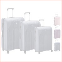 3 x Delsey Ordener nestbare trolley