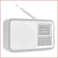 Audizio Parma draagbare DAB radio met Bl..