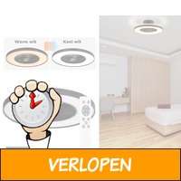 Plafondlamp met ventilator