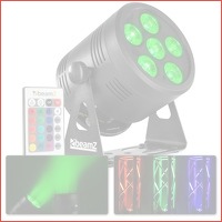 BeamZ BBP66 Uplight met accu en 6x 6W LE..