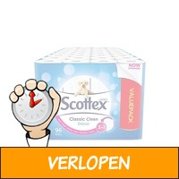 Veiling: 96 rollen toiletpapier van Scottex