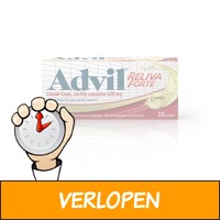 20 x Advil Reliva Forte Liquid-Caps 400