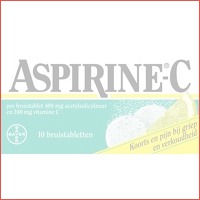 2x Aspirine C 10 bruistabletten