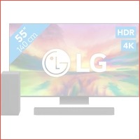 LG 55QNED816RE + Soundbar