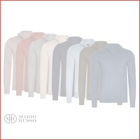 Mario Russo Half Zip Sweater - Verkrijgb..