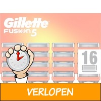 Gillette Fusion5 Scheermesjes - 16 Navulmesjes