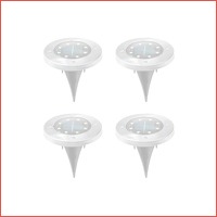 LED Solar Grondspots - 4 stuks