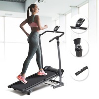 Actie.deals 3: Magnetische opvouwbare loopband met digitale trainingscomputer