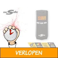 mr Safe digitale alcoholtester - Test zelf je alcoholpe..