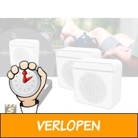 Mr Safe Draadloze deurbelset - 2 Ontvangers