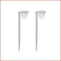 FlinQ Solar Garden Light Juno 2-pack