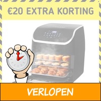 XXL airfryer en oven 1700W