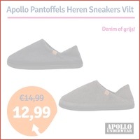 Apollo heren pantoffels