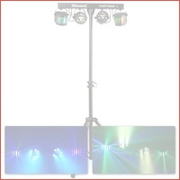 BeamZ Partybar2 lichtset - 2x LED par + ..