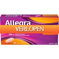 Plein.nl: Allegra Fexotabs bij hooikoorts 20 tabletten