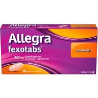 Bekijk de deal van Plein.nl: Allegra Fexotabs bij hooikoorts 20 tabletten