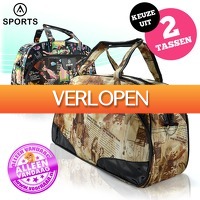 voorHAAR.nl: A-Sports schoudertas met opdruk