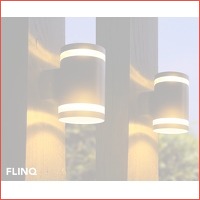 2 x FlinQ luxe solar lamp Dusk