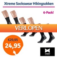 1dagactie.nl: 6 paar Xtreme Sockswear wandelsokken