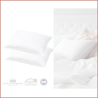 2 x White House Bedding Jaguar hoofdkuss..