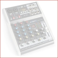 Vonyx VMM-K402 4 kanaals muziekmixer met..