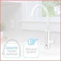 Aqua Laser elektrische warmwaterkraan