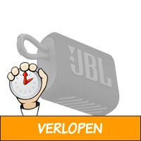 JBL bluetooth speaker GO 3 zwart