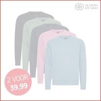 Heren basic sweater