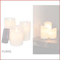 FlinQ oplaadbare LED kaarsen