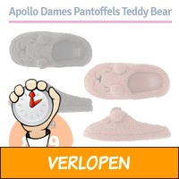 Apollo dames pantoffels Teddy Bear