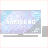 Samsung QLED 55Q80 C (2023) en soundbar